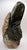 Hand-Carved Shona Tribe Serpentine Stone Abstract Sculpture by William Sachiti Measures 6 1/2" wide, 4" deep and 11" tall....