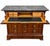 A very beautiful 19th-century Louis Philippe walnut chest of drawers and secretary desk with attractive veneer. It...