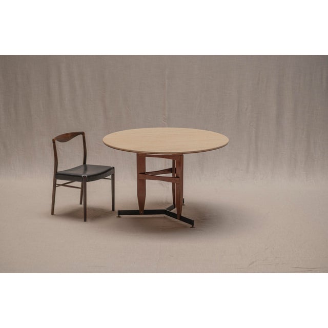 1970s Round Dining Table by Ignazio Gardella, Italy, 1960s For Sale - Image 5 of 17
