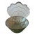 Coastal Seashell Bowl With Shell Serving Tray For Sale