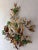 Italian Maison Baguès Style 3 Lights Green Crystal Flowers Tole Bow Sconces, Circa 1940 For Sale - Image 3 of 13