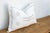 Frost Star White Lumbar Moroccan Silk Pillow For Sale - Image 4 of 7