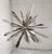 Nickel & Brass "Sunburst" Chandelier by Remains Lighting, Los Angeles Modern For Sale - Image 11 of 18