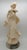 Art Nouveau Carved Alabaster and Bronze Dancer, 1890s For Sale - Image 6 of 18