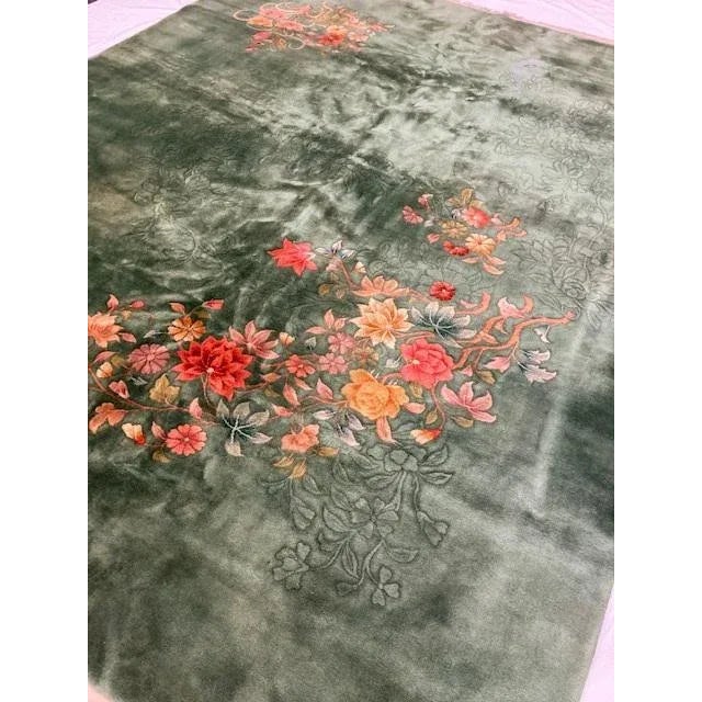 1930s 1930's Vintage Nicholas Chinese Rug For Sale - Image 5 of 11