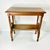 Chestnut Mid-Century Louis XIV Hollywood Regency Chippendale Book Rack Trough Side Table. For Sale - Image 8 of 11