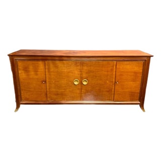 Mid 20th Century Art Deco Style Mahogany 4 Door Sideboard For Sale