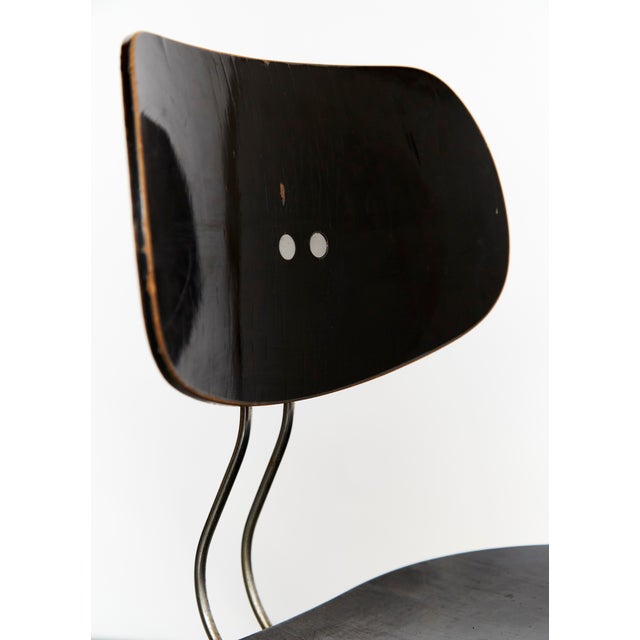 Mid-Century Model SE 40 Swivel Chair by Egon Eiermann for Wilde+Spieth For Sale - Image 9 of 14