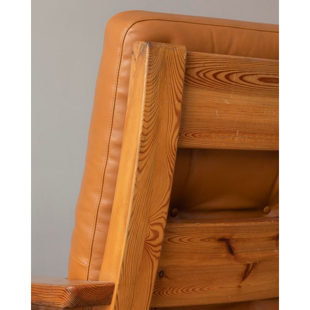 Vintage Lounge Chairs by Sven Larsson, 1970s, Set of 2 For Sale - Image 3 of 5