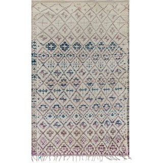 Doris Leslie Blau Vintage Moroccan Berber Rug For Sale