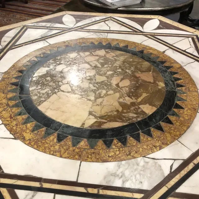 Antique Italian Center Table For Sale - Image 4 of 13