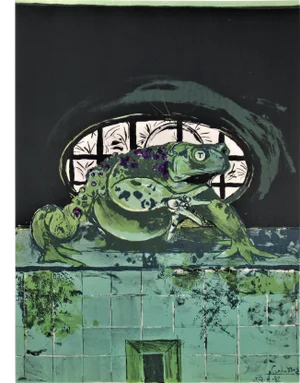 Graham Sutherland, "Toad I" from the suite "Bestiary and some Correspondences", 1967