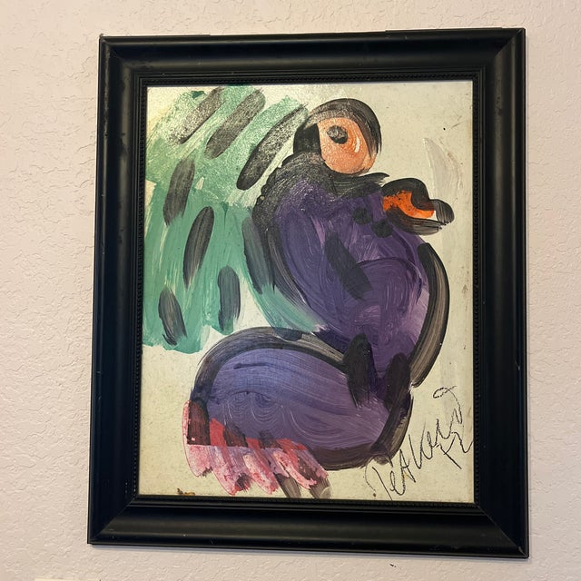 1972 Peter Robert Keil Abstract Painting For Sale - Image 9 of 12