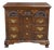 1970s Harden Georgian Chippendale Style Cherry Goddard Block Front Chest of Drawers For Sale