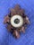 Bring a touch of Old World charm to your home with this exquisite antique Black Forest aneroid barometer, intricately...