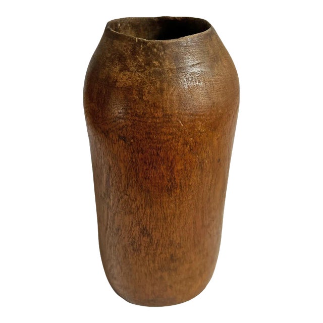 Vintage Tutsi Wood Pot For Sale