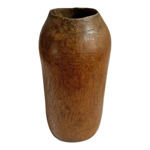 Vintage Tutsi Wood Pot