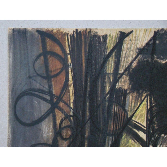 Modern After Hans Hartung, Pastel P.1947-20, 1962, Héliogravure For Sale - Image 3 of 12