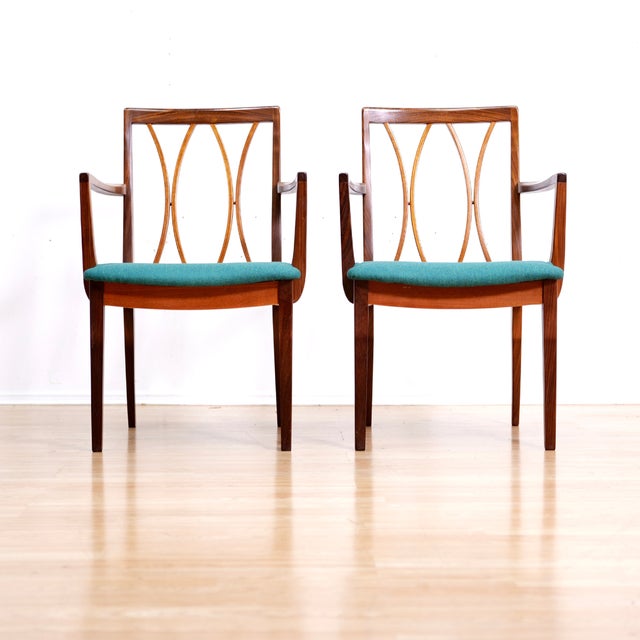 1970s Set of 6 Mid Century Dining Chairs by G Plan For Sale - Image 10 of 10