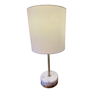Marble Base Stick Lamp For Sale
