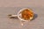 Gold The 88th Avenue: Checkerboard Cut Citrine and Diamond Ring in Yellow Gold For Sale - Image 8 of 11