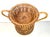 Wood Vintage Wicker and Bamboo Amphora Umbrella Stand, Italy, 1960s For Sale - Image 7 of 13