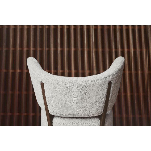 Animal Skin Black Leather Natural Oak My Own Chair Lounge Chairs by Lassen, Set of 4 For Sale - Image 7 of 10