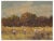 Antonio Leto, Meadow, Oil on Board, 1890s For Sale