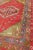 Antique Turkish Medallion Oushak Rug in Red, Green and Blue 6'0 X 8'6 For Sale - Image 10 of 13