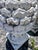 Great pair of vintage pinecone finials with an amazing naturally weathered finish and tons of texture. These are one solid...