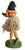 1950s Mid 20th Century Ceramic "Aloha" Hawaiian Dancing Hula Girl Bobble Doll For Sale - Image 5 of 9