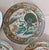 Ceramic Late 19th Century Chinese Kangxi Style Famille Verte Peacock Porcelain Plates – Set of 7 For Sale - Image 7 of 13