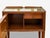 Italian Modern, Stained Wood, Brass, Glass, Nightstands, Italy, 1950s For Sale - Image 11 of 13