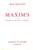 Sixty Years Of Pleasure And History MAUDUIT, Jean [349] pp. Editions Du Rocher Monaco 1958 7 3/8" x 5 1/2 Maxim's is a...