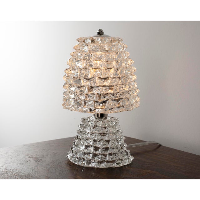 Table Lamps in Rostrato Murano Blown Glass, Italy, 1980s, Set of 2 For Sale - Image 10 of 13