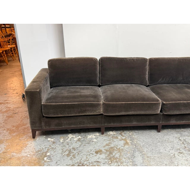 2000 - 2009 Christian Liaigre for Holly Hunt Mousson Sofa For Sale - Image 5 of 12