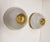 Gold Wall Lights attributed to Luigi Caccia Dominioni for Azucena, 1950s, Set of 2 For Sale - Image 8 of 8