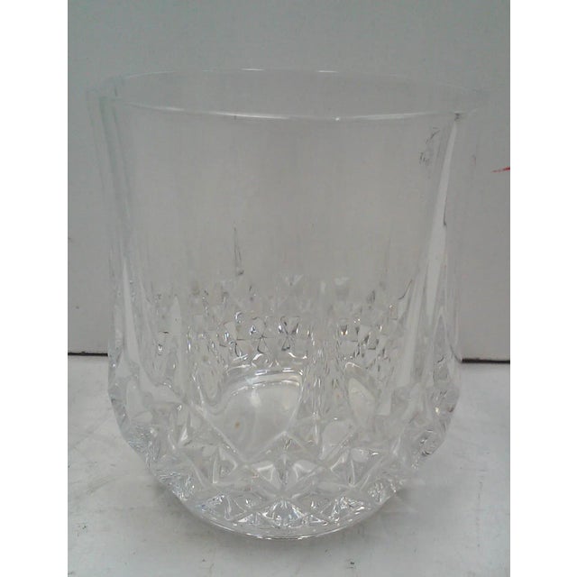 French French Crystal Rock Glasses - Set of 4 For Sale - Image 3 of 4