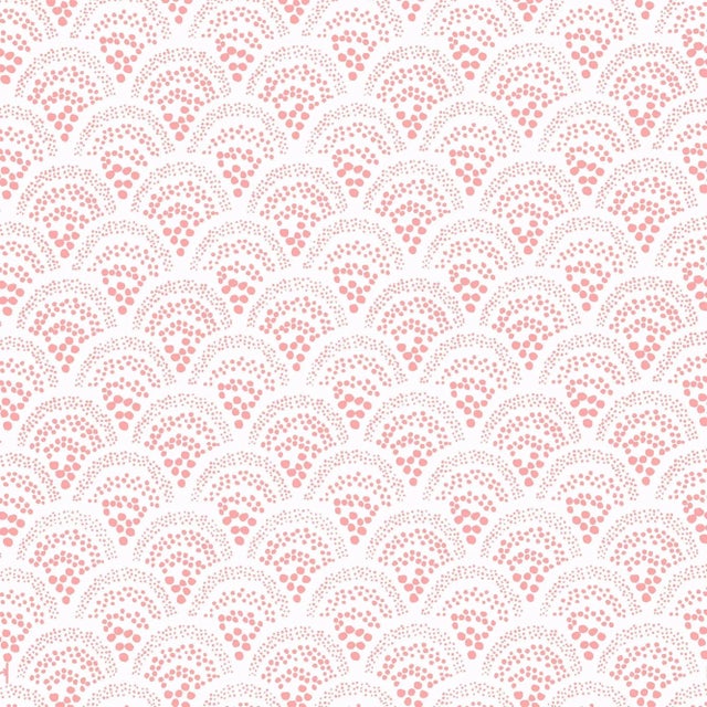 Sister Parish Chou Chou Wallpaper in Pink For Sale