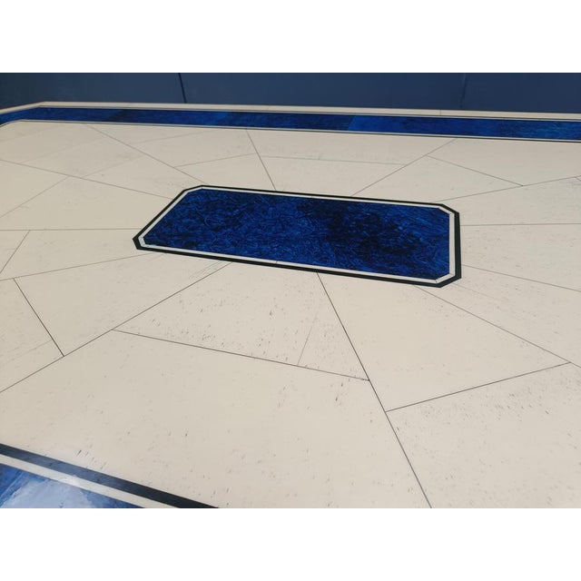 Vintage Lacquered Dining Table, 1970s For Sale - Image 10 of 12