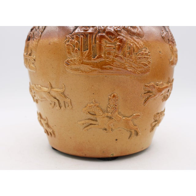 Ceramic Late 19th Century Royal Doulton, Lambeth, London Stoneware Jug For Sale - Image 7 of 12