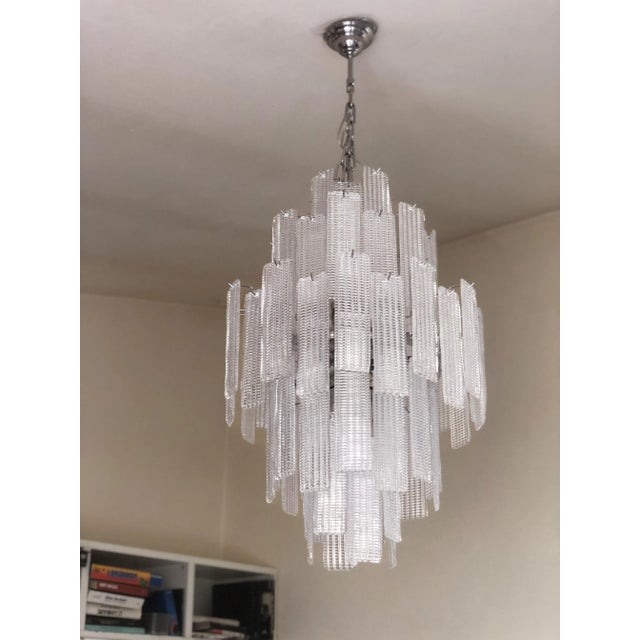 Contemporary Modern "Listelli" Murano Glass Sputnik Chandelier For Sale - Image 13 of 13