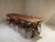 fully dismantlable table. Perfect for use as a dining table, as a wall console, or behind the sofa.