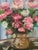 Late 20th Century Late 20th Century Floral Oil on Canvas by Unknown Artist, Vintage For Sale - Image 5 of 12