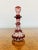Antique Victorian Glass Perfume Bottle and Stopper, 1860 For Sale - Image 3 of 4