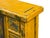 Yellow Vintage Chinese Yellow Lacquered Wood Credenza Sideboard Carved Scenic Panels For Sale - Image 8 of 18