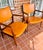 Pair of Stow and Davis executive chairs beautiful lines has almost an Italian influence to the design . It has enough room...