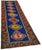 Textile Multicolor Bohemian Runner Rug For Sale - Image 7 of 7