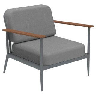 Nature Grey Lounge Chair by Mowee For Sale