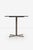 Nicos Zographos Bronze Base End Table with Tinted Glass Top 1970s This striking end table, designed by Greek-born...